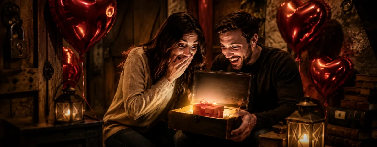 Yadda Qalan Sürprizlərlə Dolu 14 Fevral, Escape Room Game