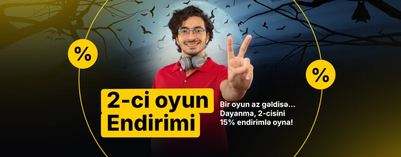 İkinci Oyun Endirimi, Escape Room Game