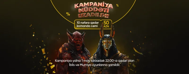 Kampaniya uzadıldı – Şansını qaçırma!, Escape Room Game