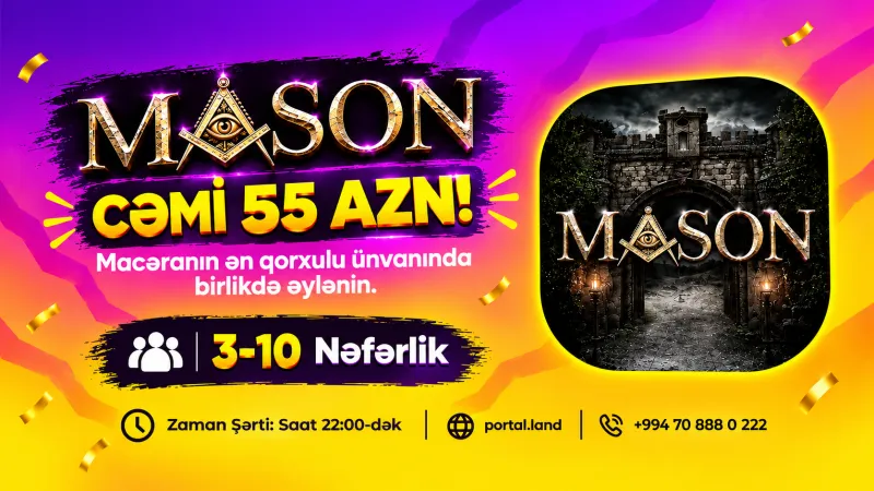 Mason-da xüsusi fürsət!, Escape Room Game